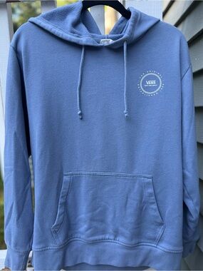 Vans Womans Dusty Blue Pullover Hoodie